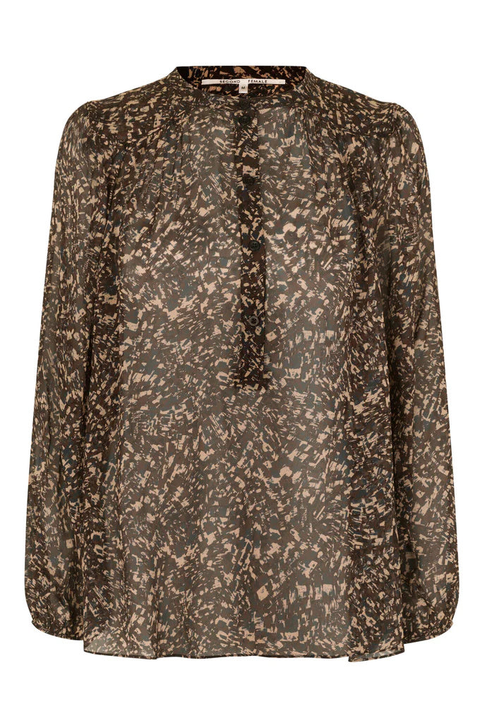 Santsii Blouse -Stratified Sea