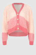 Sebastia Knit Cardigan | Quartz Pink