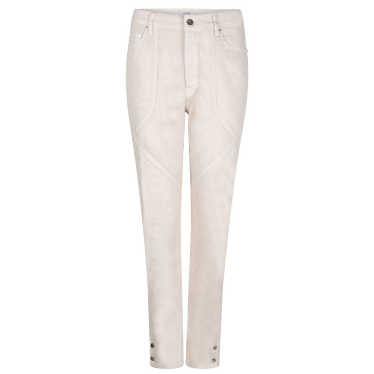Maray relaxed fit pants - Butter Cream