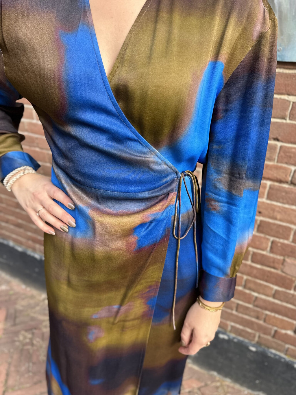 Haylen Wrap Dress - Molé