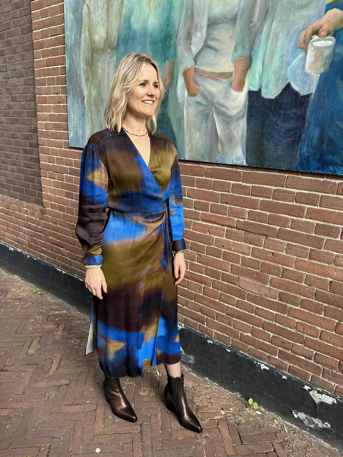 Haylen Wrap Dress - Molé
