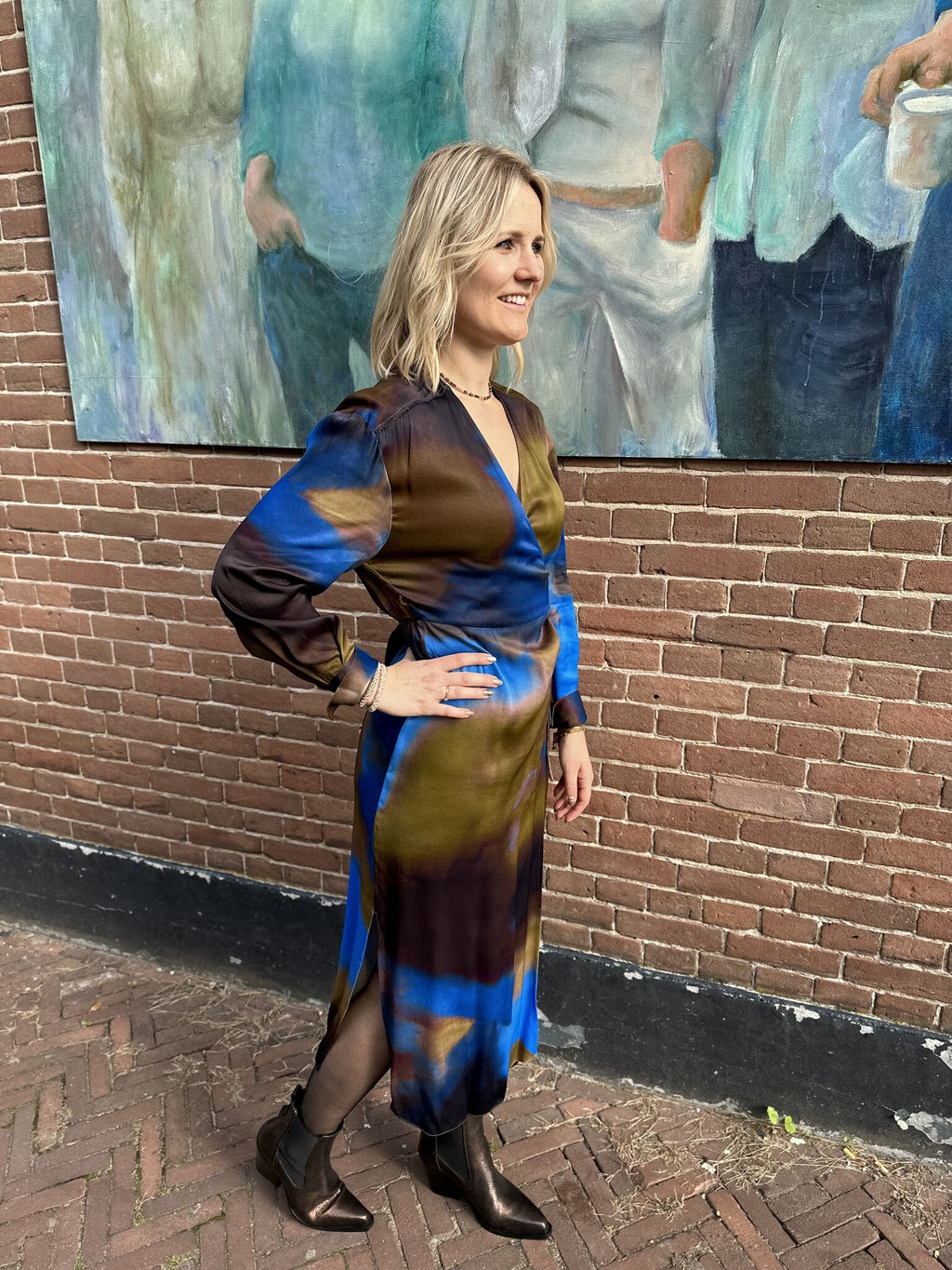 Haylen Wrap Dress - Molé