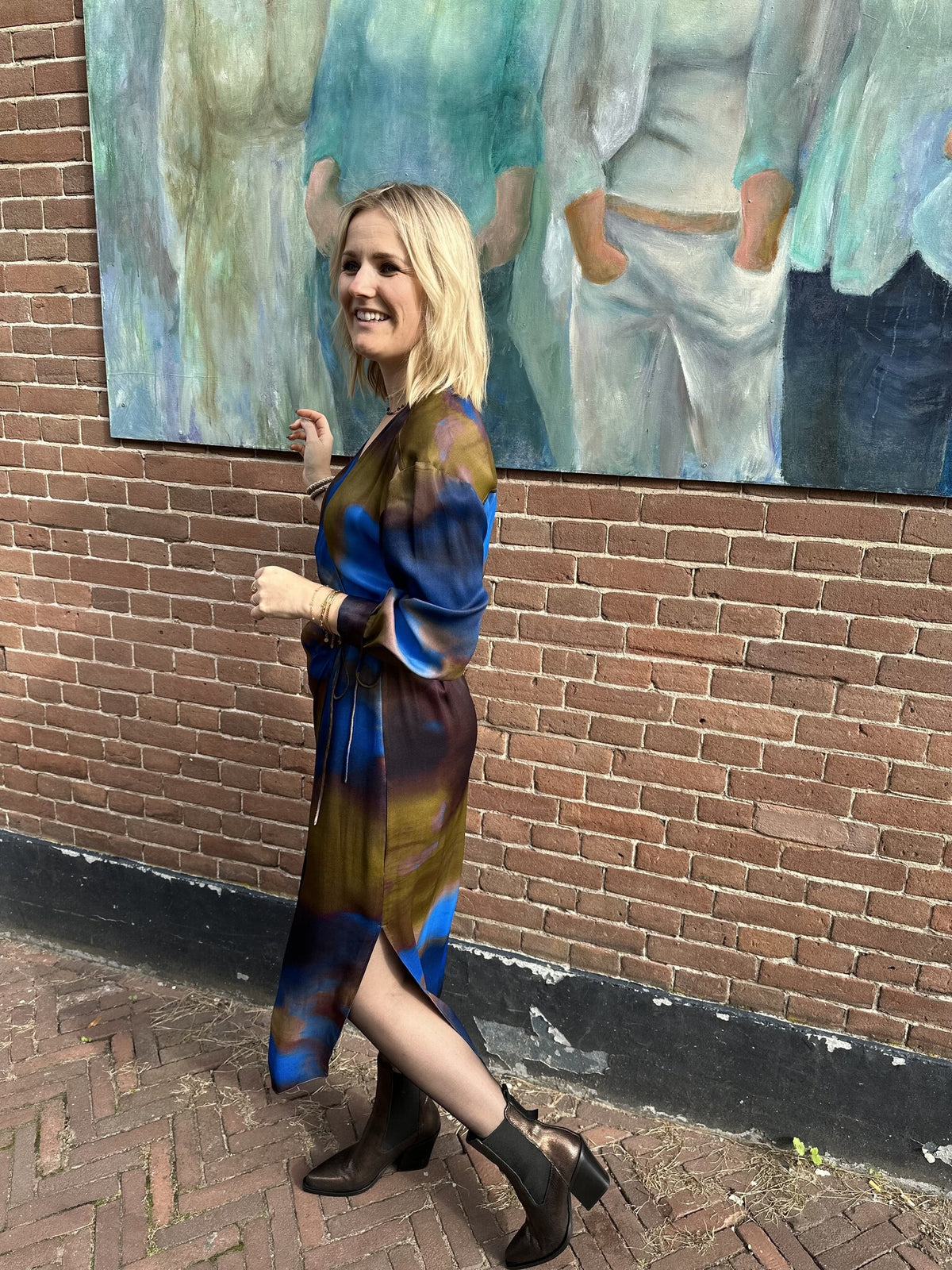 Haylen Wrap Dress - Molé