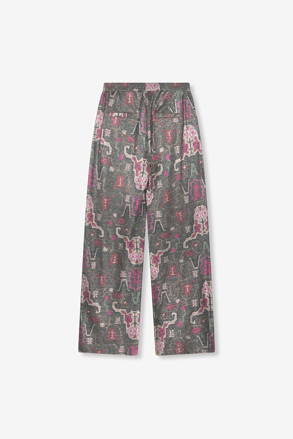 Ethnic lurex pants - Multi colour