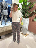 Ethnic lurex pants - Multi colour