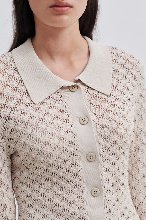 Wilda Knit Cardigan - French Oak