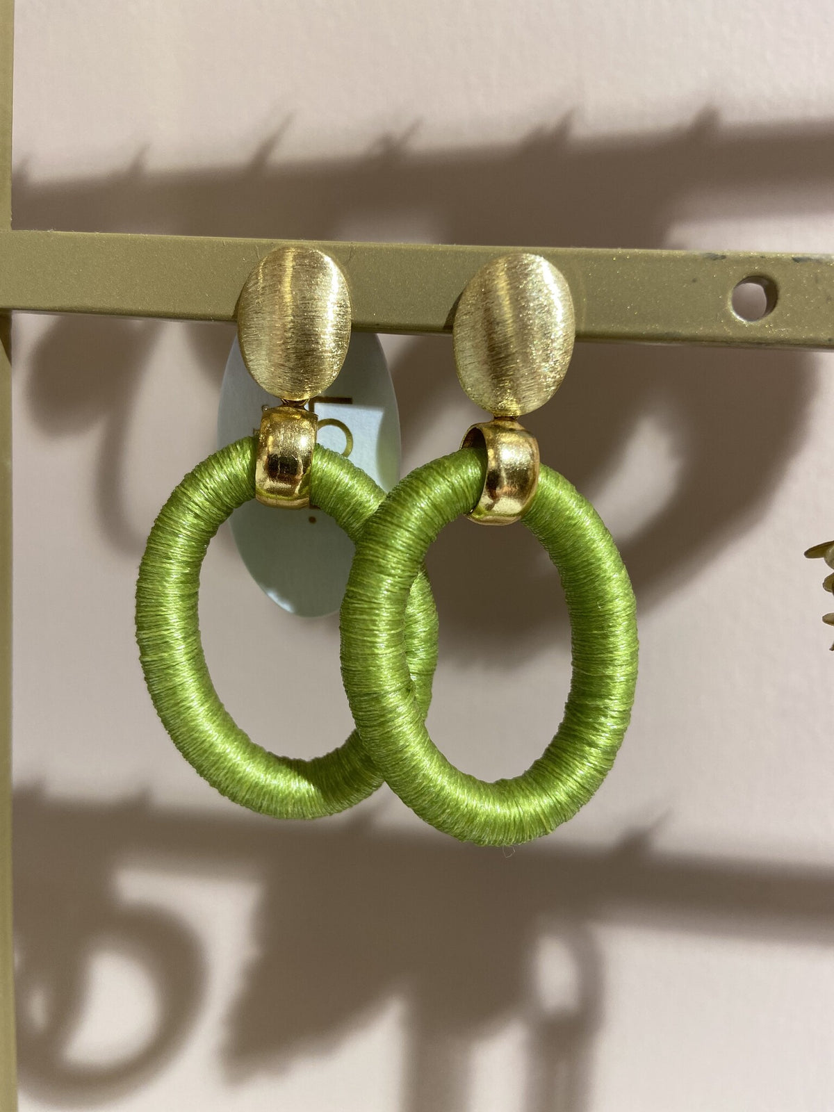 CE SI Oval with Bead Threated S - Lime