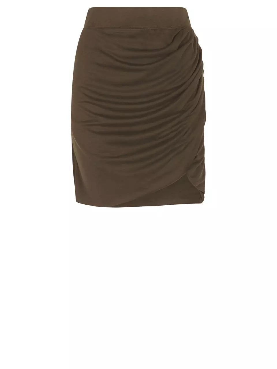 Talie drapey pleated skirt - Utility Green
