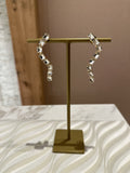 Snake Earring - Crystal