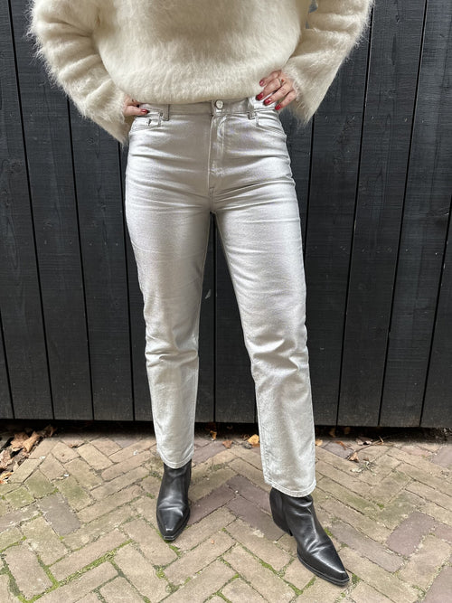 Axelle straight jeans - Silver