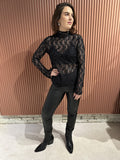 Diton Faux Leather Leggings - Raven (black)