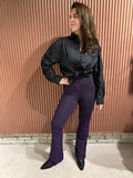 Baely pants - Shiny Purple