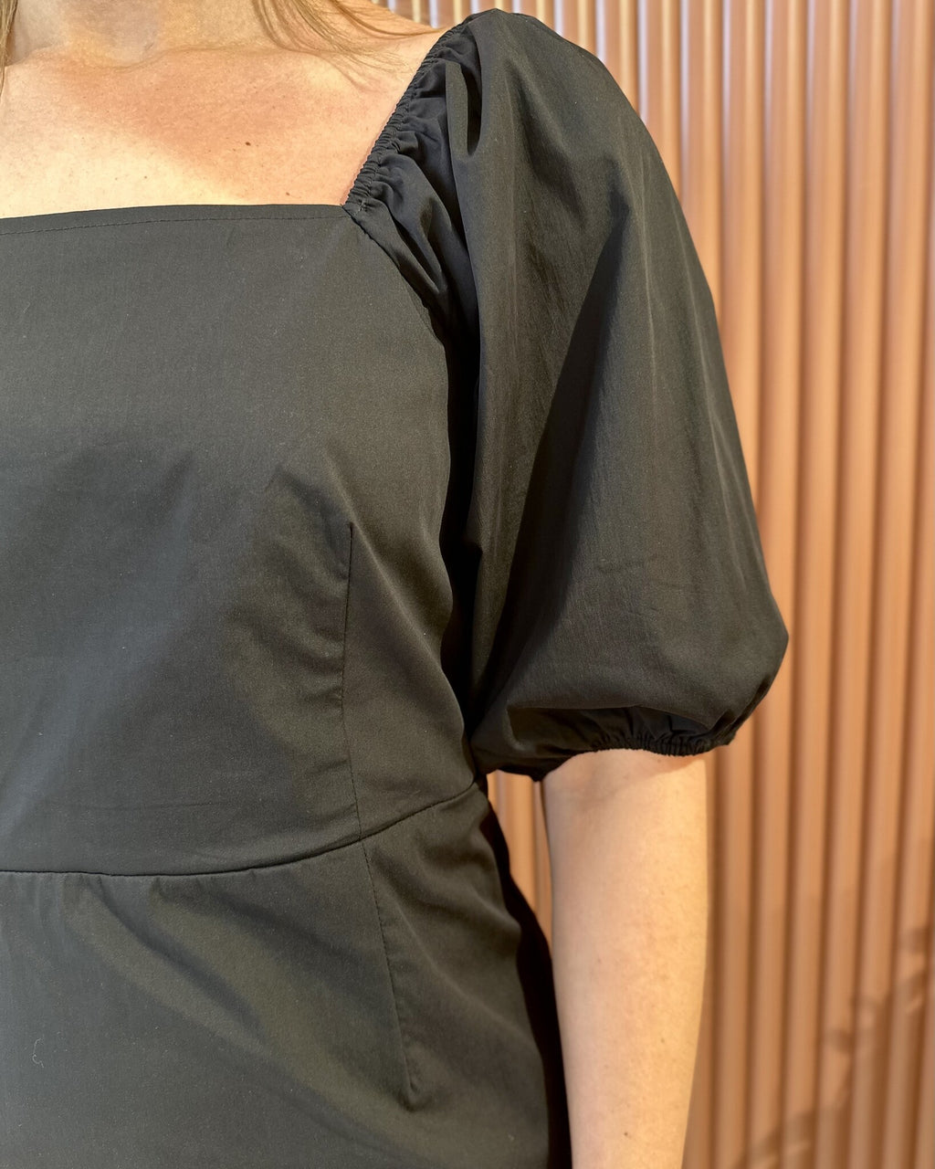 Sanna Knot Dress - Black