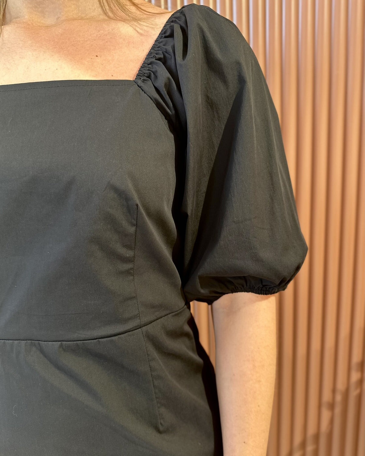 Sanna Knot Dress - Black