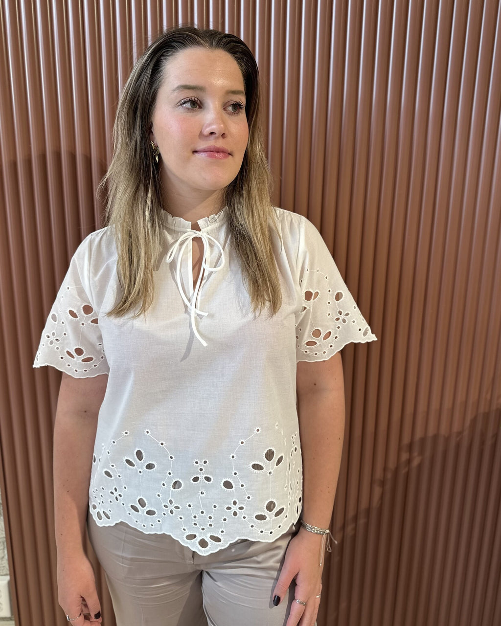 Limona Blouse | White