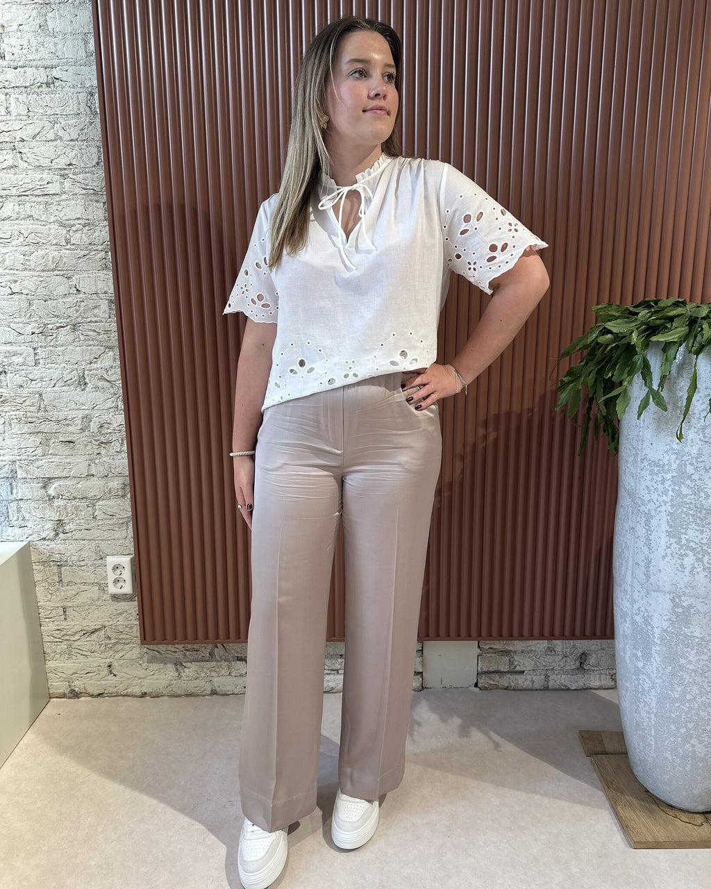 Limona Blouse | White