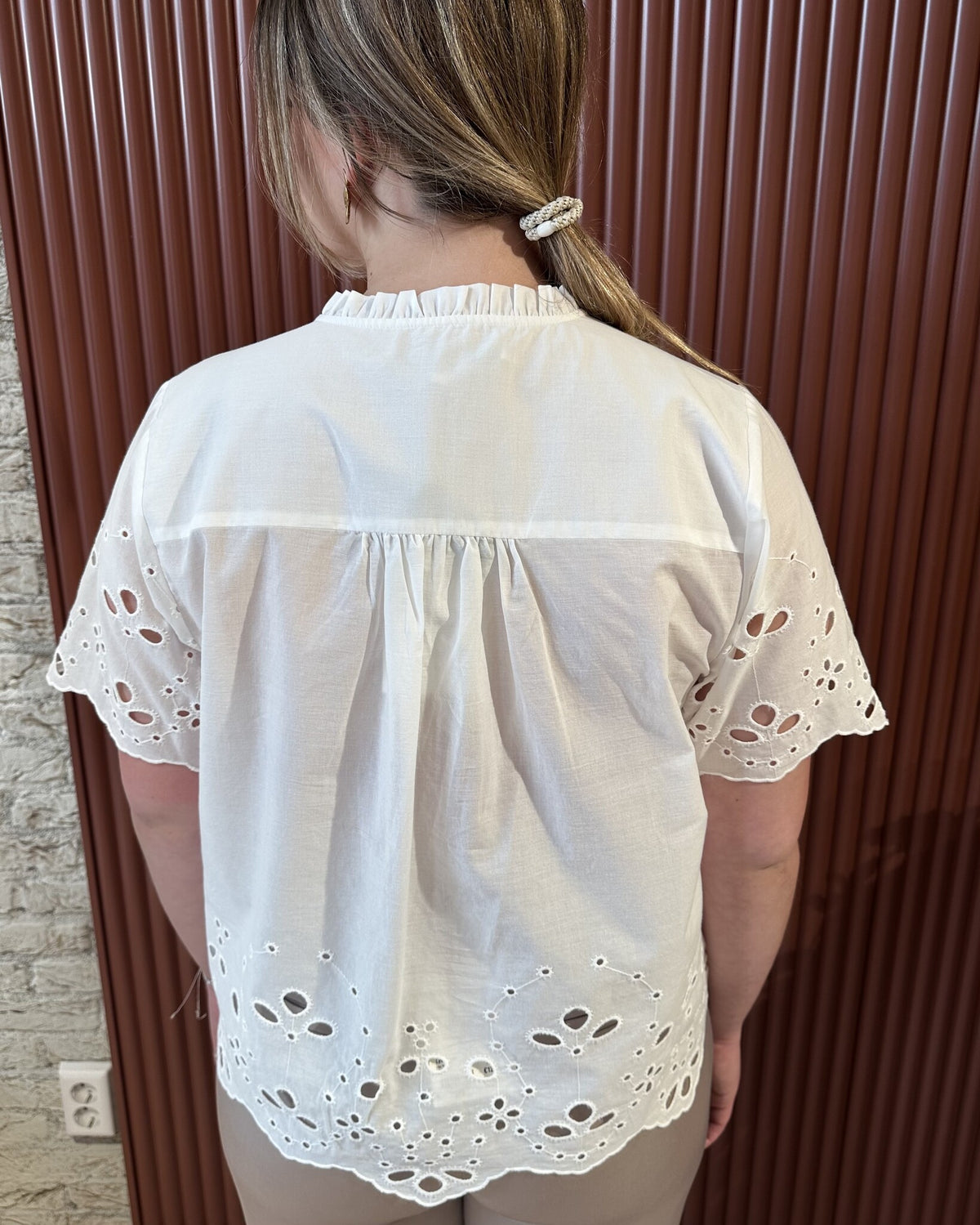 Limona Blouse | White