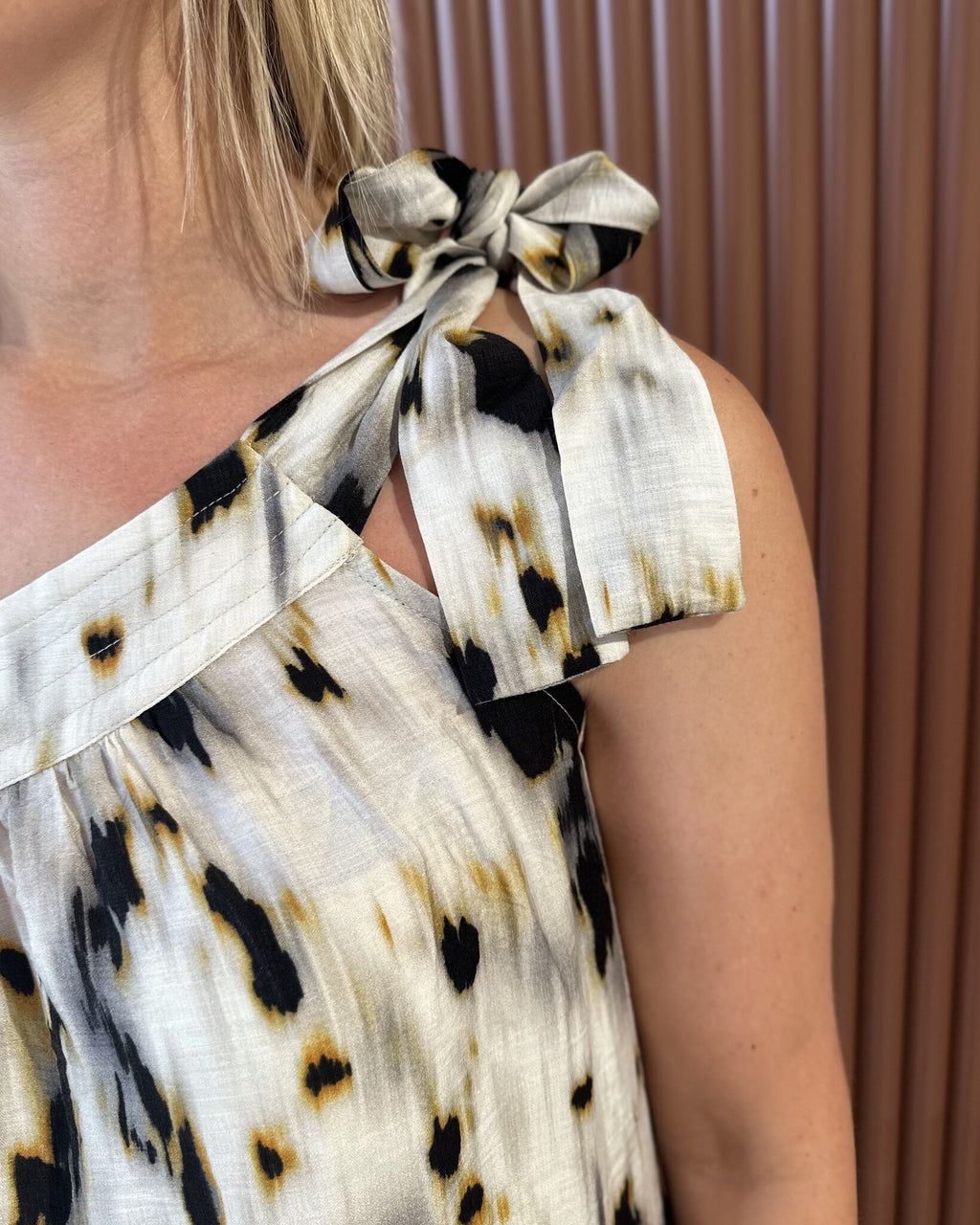 Elisa Asym Dress | Bone