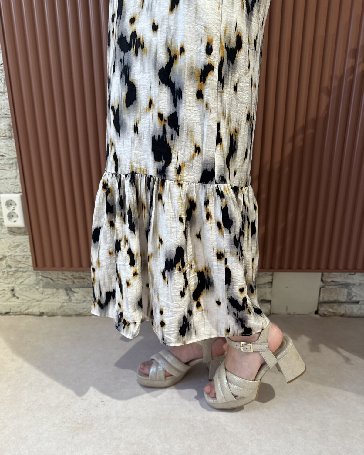 Elisa Asym Dress | Bone