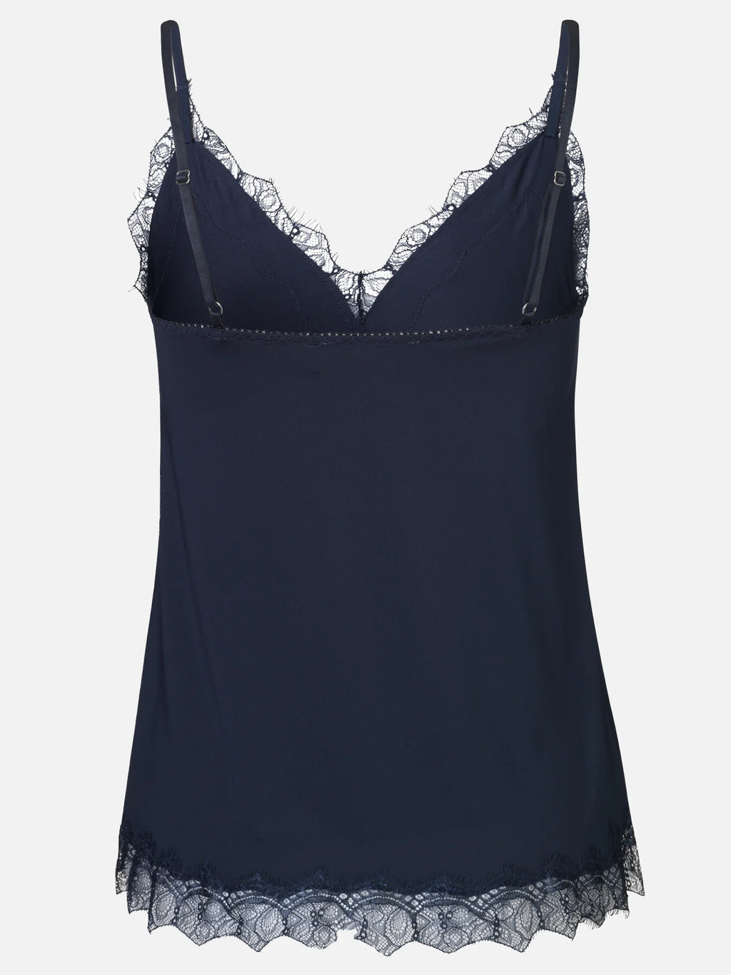 Billie Strap Lace Top - Dark Blue