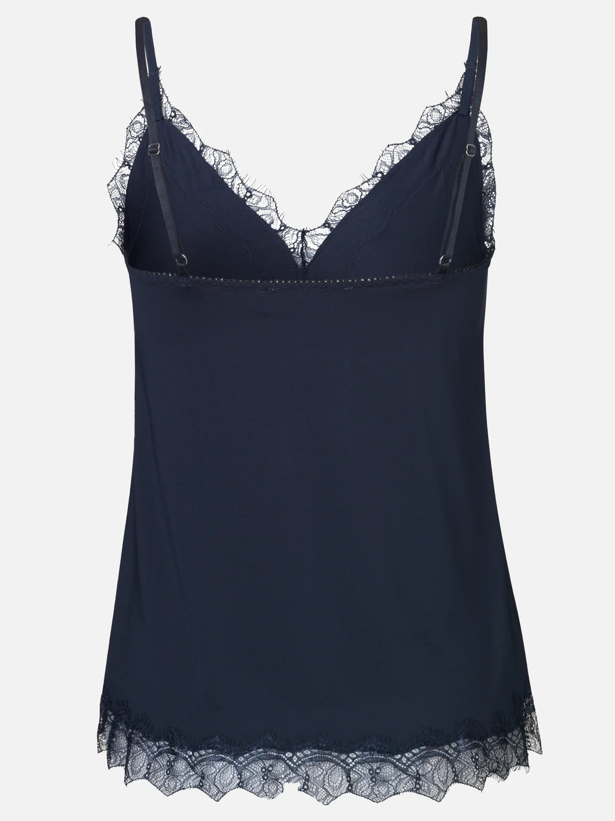 Billie Strap Lace Top - Dark Blue