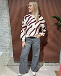 Thea Wide Leg Jeans | Faded Grey