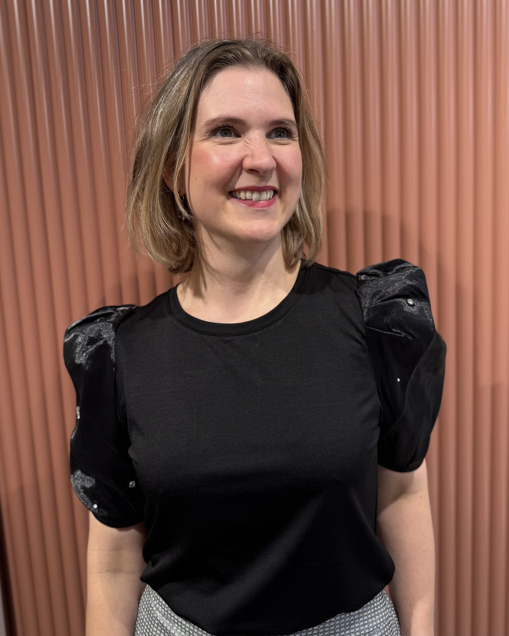 Mignon embelished top | Raven