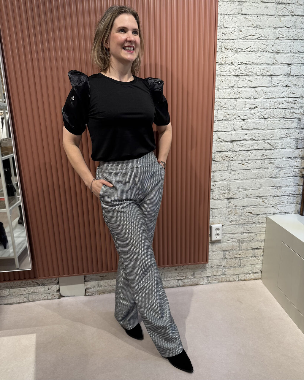 Mignon embelished top | Raven