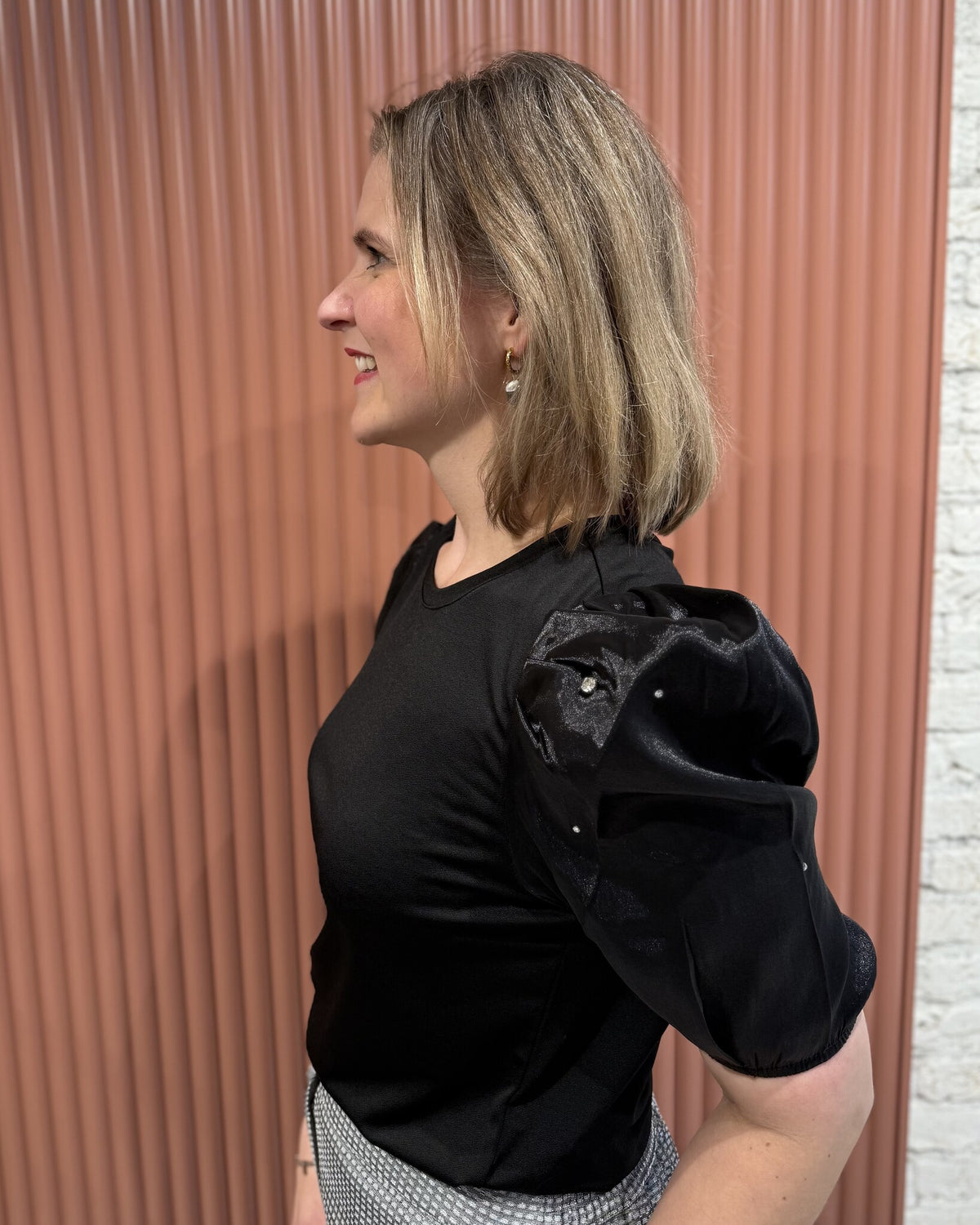 Mignon embelished top | Raven