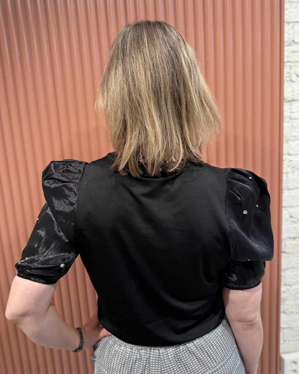 Mignon embelished top | Raven