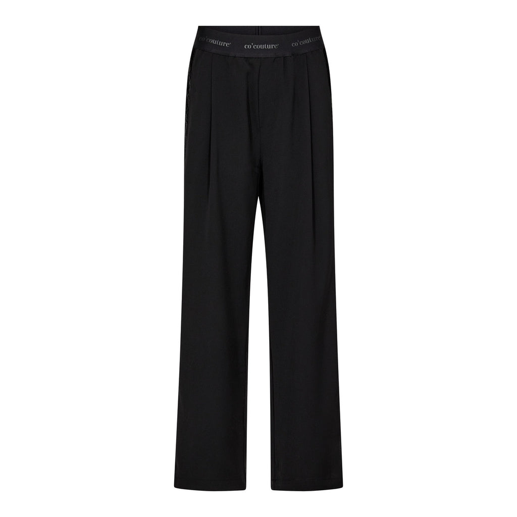 Amina Logo Shimmer LL Pant | Black