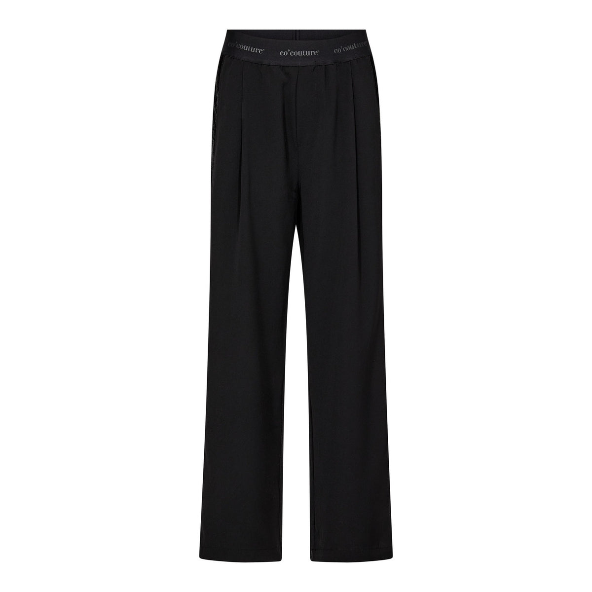 Amina Logo Shimmer LL Pant | Black
