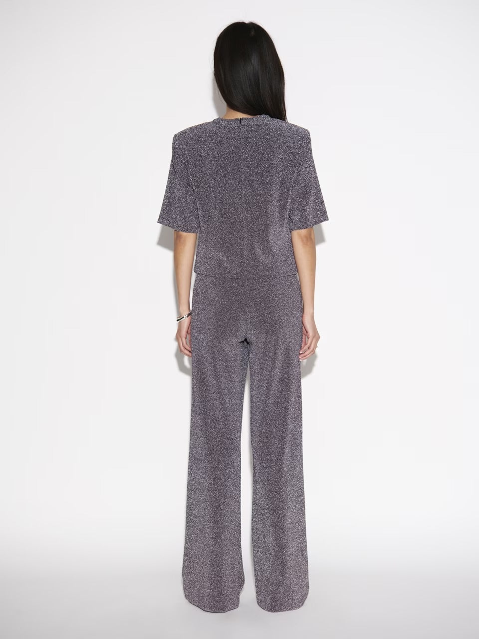 Noemia Lurex Pants | Amethyst
