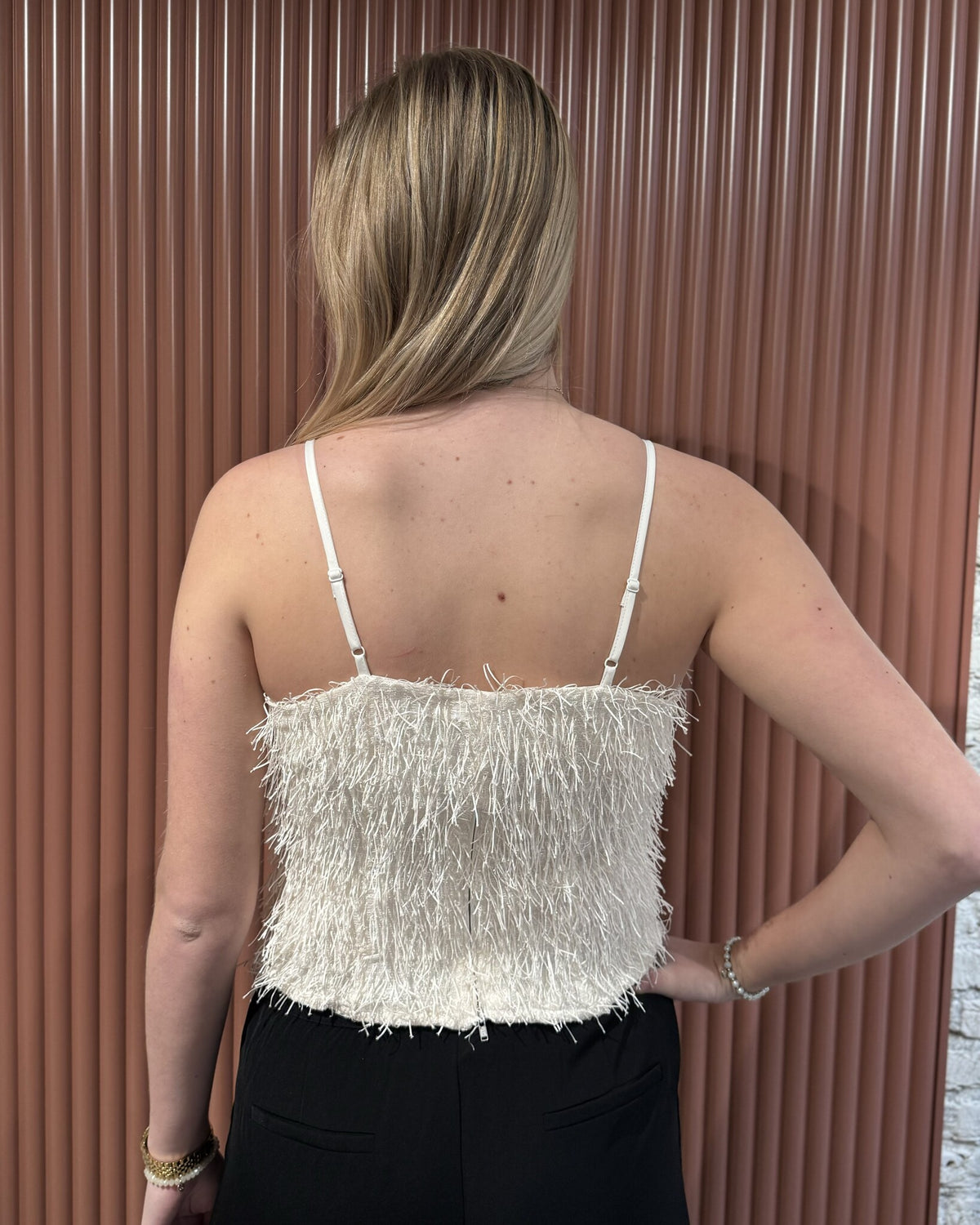 Gonzo V-Top | Off-White