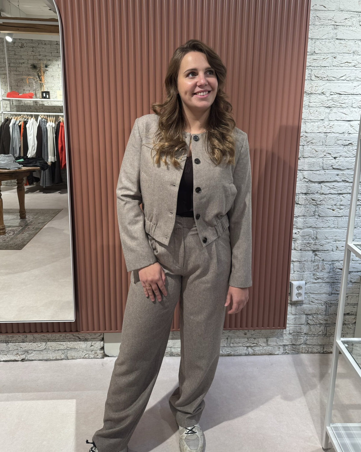 Meera LL Pant | Walnut