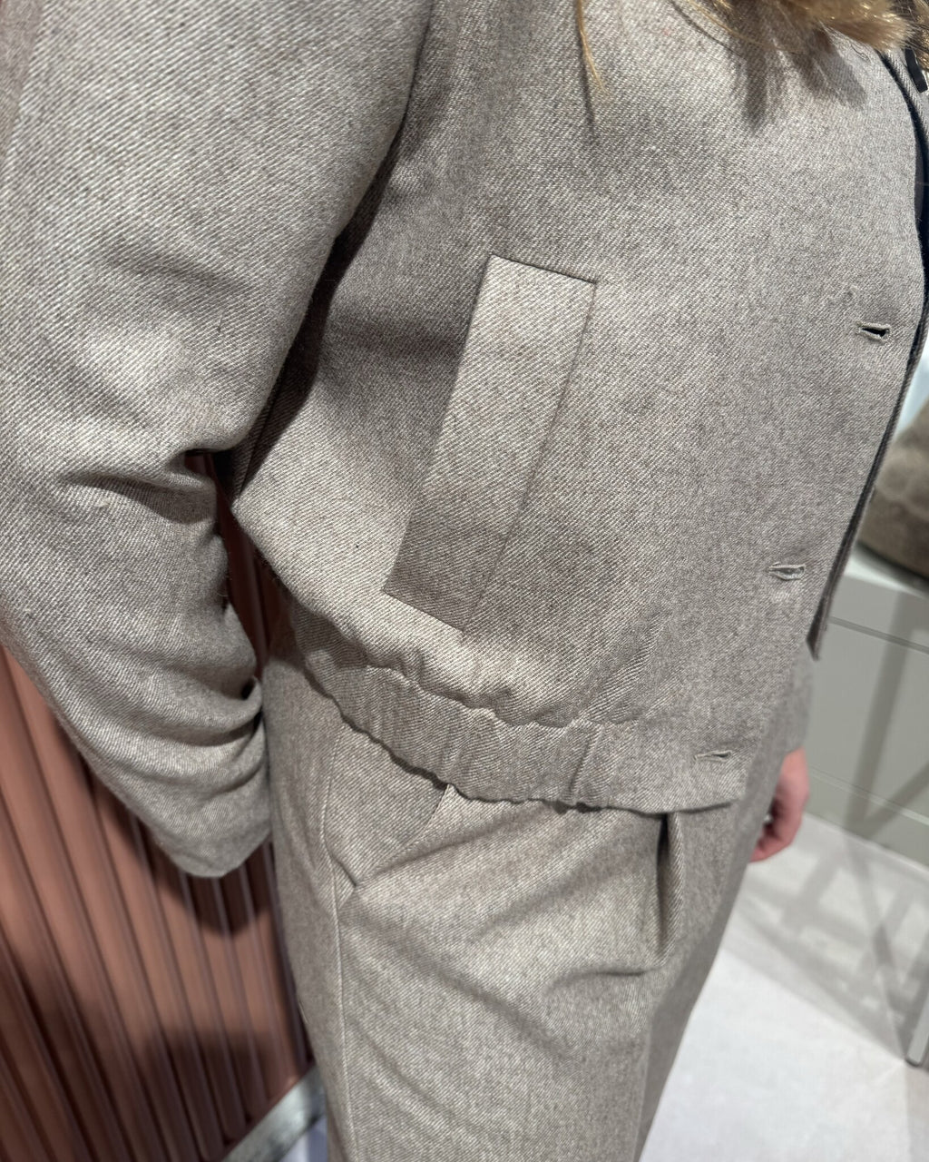 Meera LL Pant | Walnut