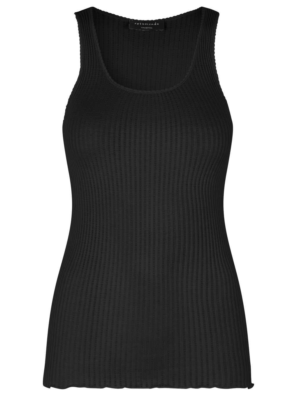 Belize Silk Tank Top | Black