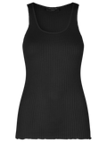 Belize Silk Tank Top | Black