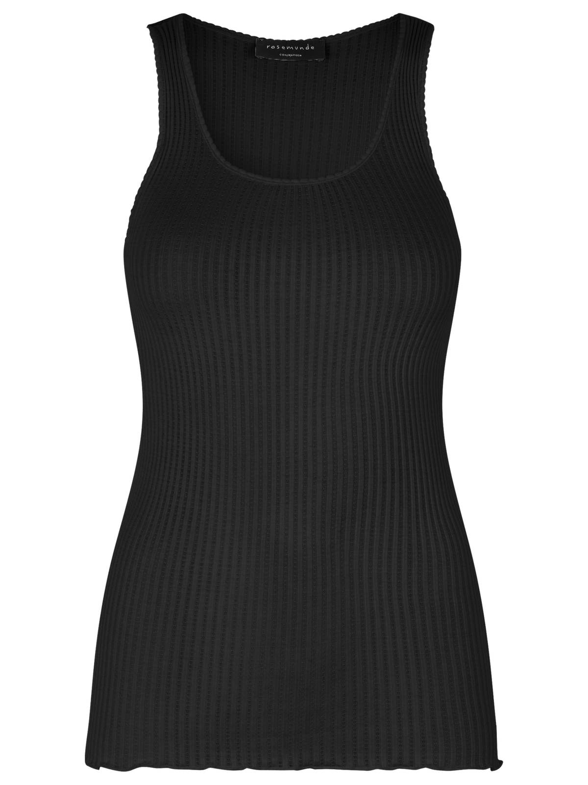 Belize Silk Tank Top | Black