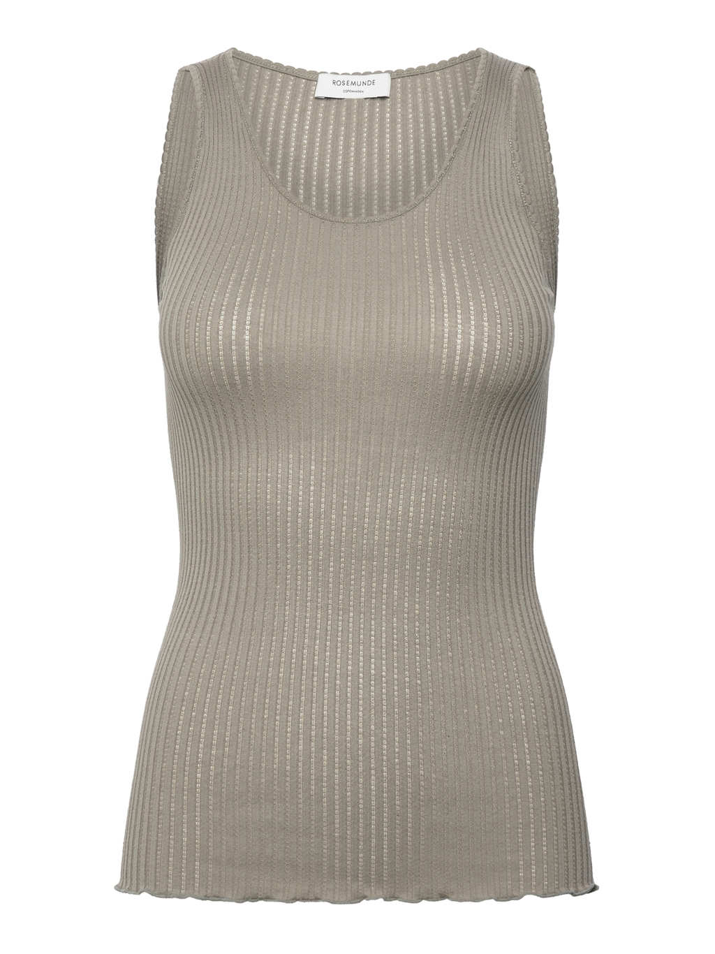 Belize Silk Tank Top | Dried Sage