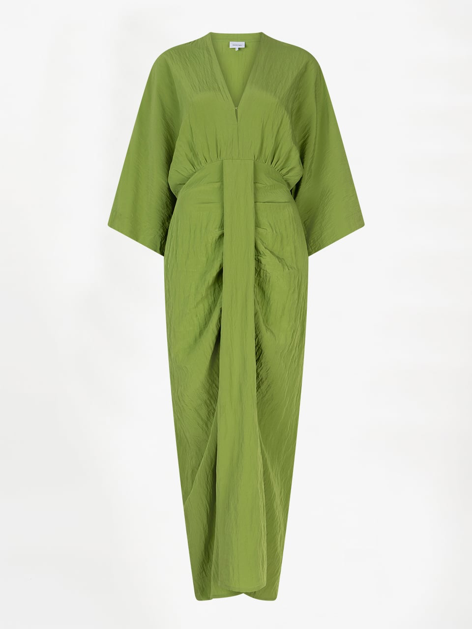 Bradshaw pleated long dress | Green Lush