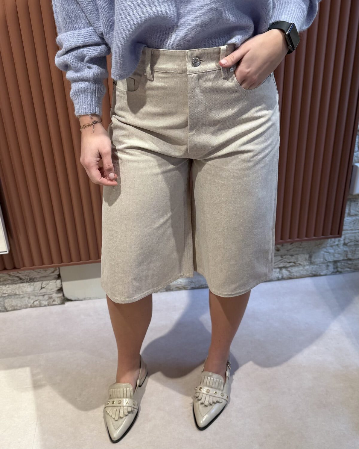 Bacoli Shorts | Soft Beige