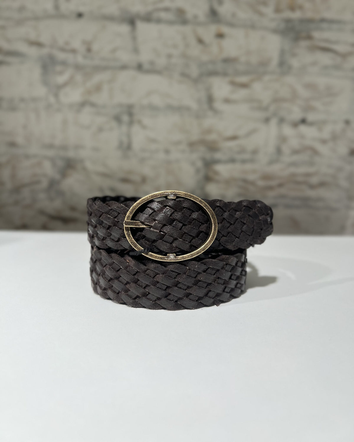 Braided - Brown Matte Gold