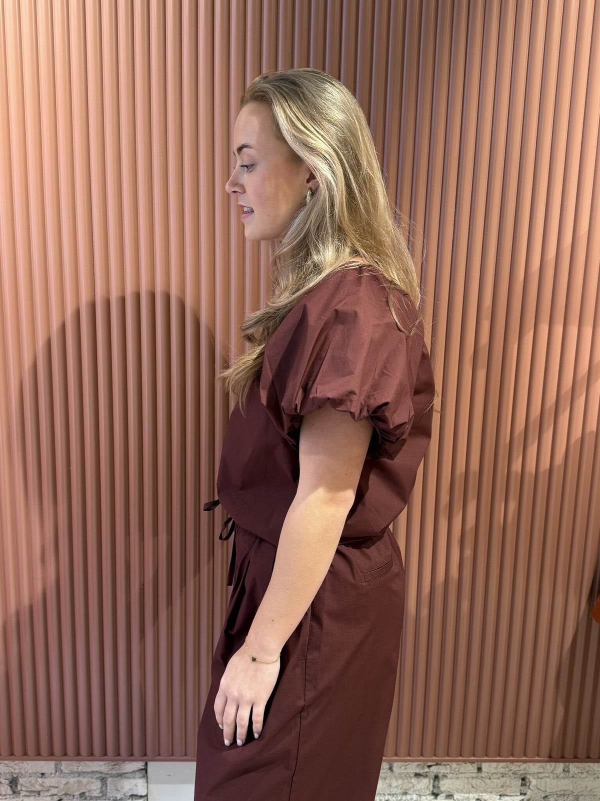 Rosalie balloony top | Cacao Berry