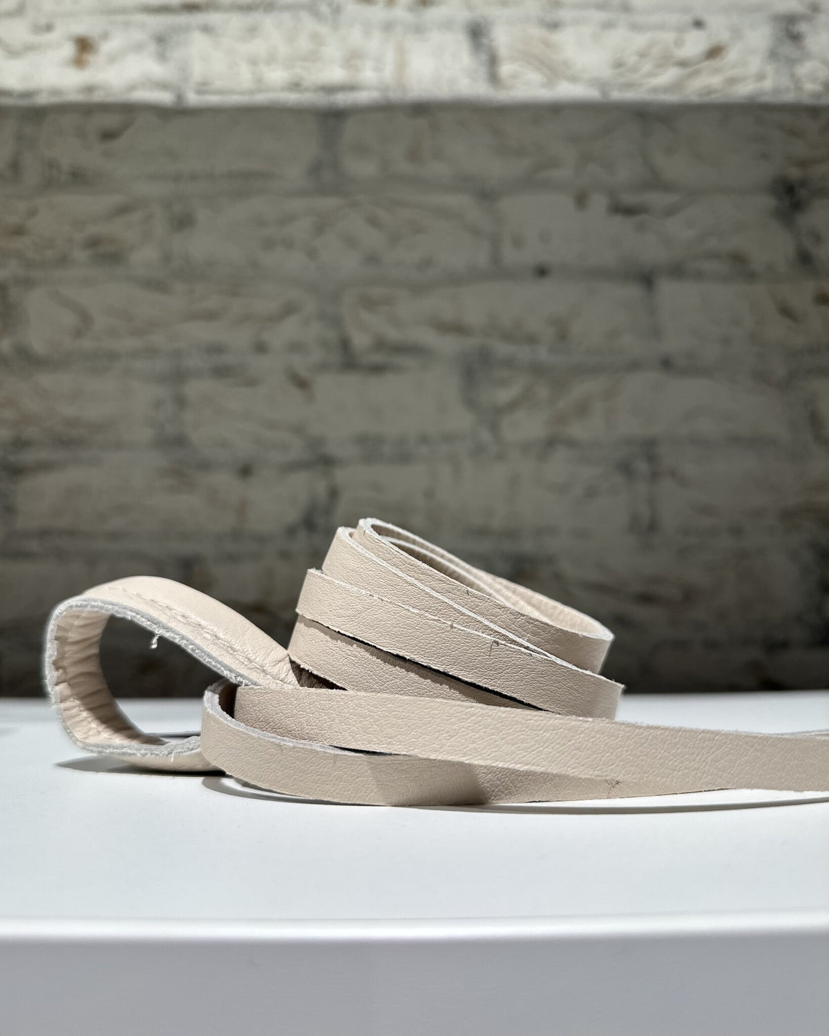 Nappa Belt Women | Ecru