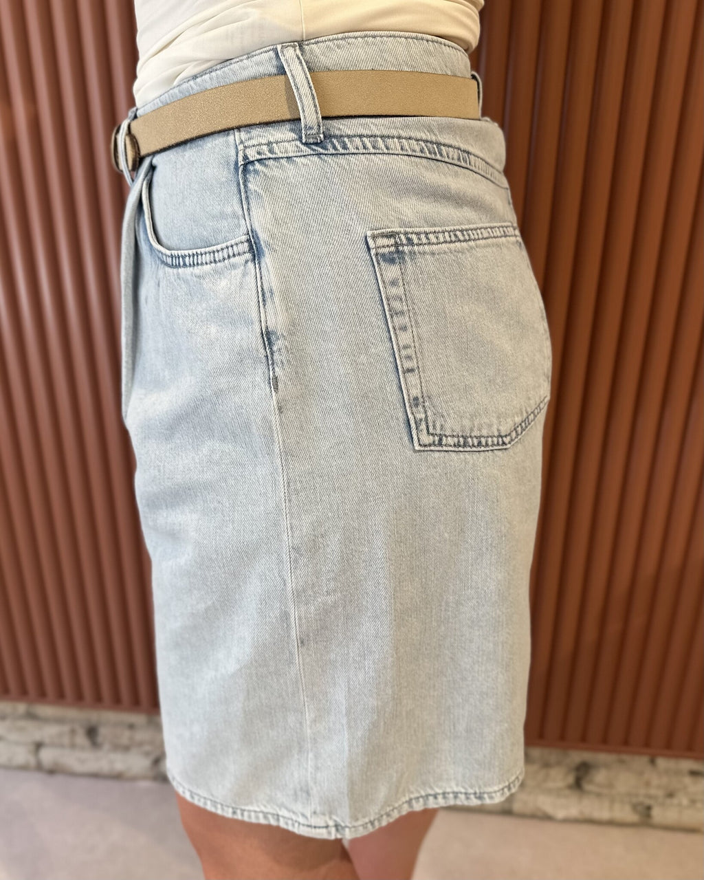 Elisa denim shorts | Light denim