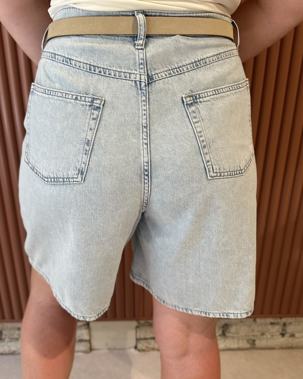 Elisa denim shorts | Light denim
