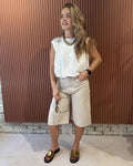 Bacoli Shorts | Soft Beige