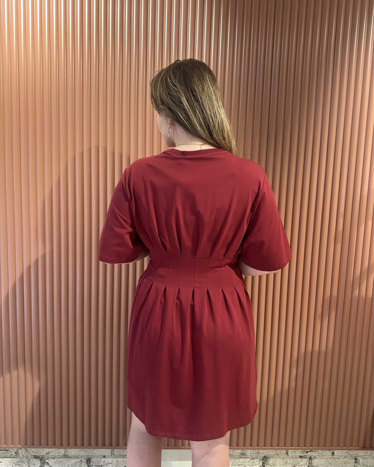 Inez short dress | Cabernet